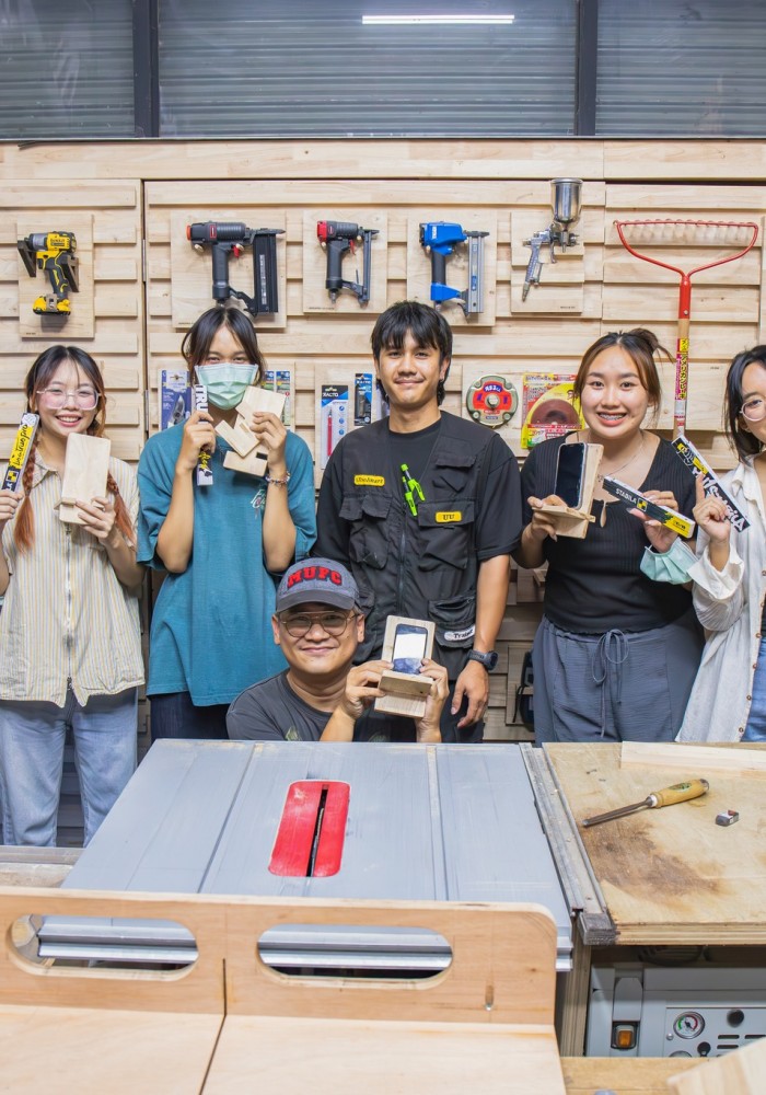 โครงการ Craft & Tools Workshop เรียนรู้การใช้ เครื่องมือช่าง เบื้องต้น